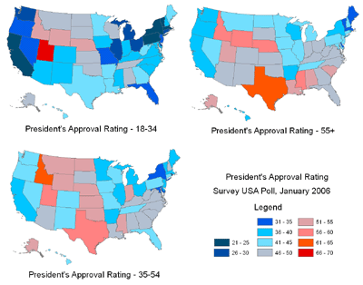presidential approval by age